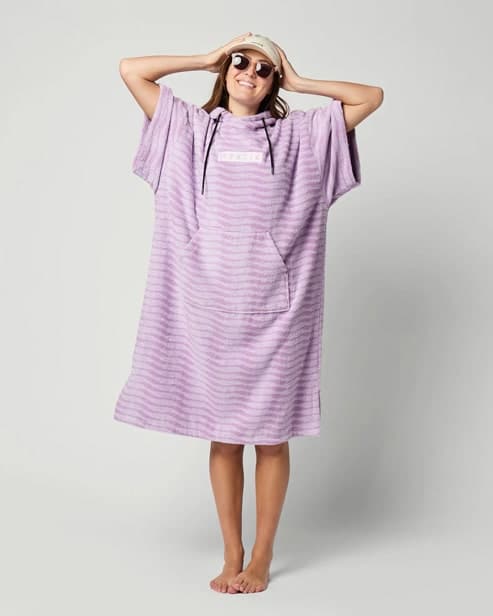 Mystic Poncho Jacquard Pink purple