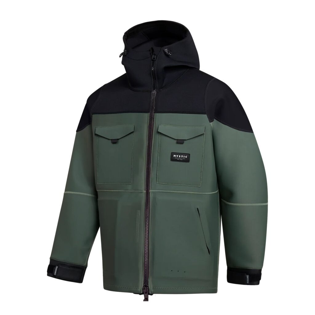 Mystic Vortex Neoprenjacke Dark Olive