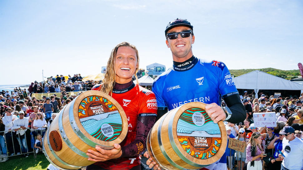 George Pittar und Lakey Peterson 2026 Western Australia Margaret River Pro